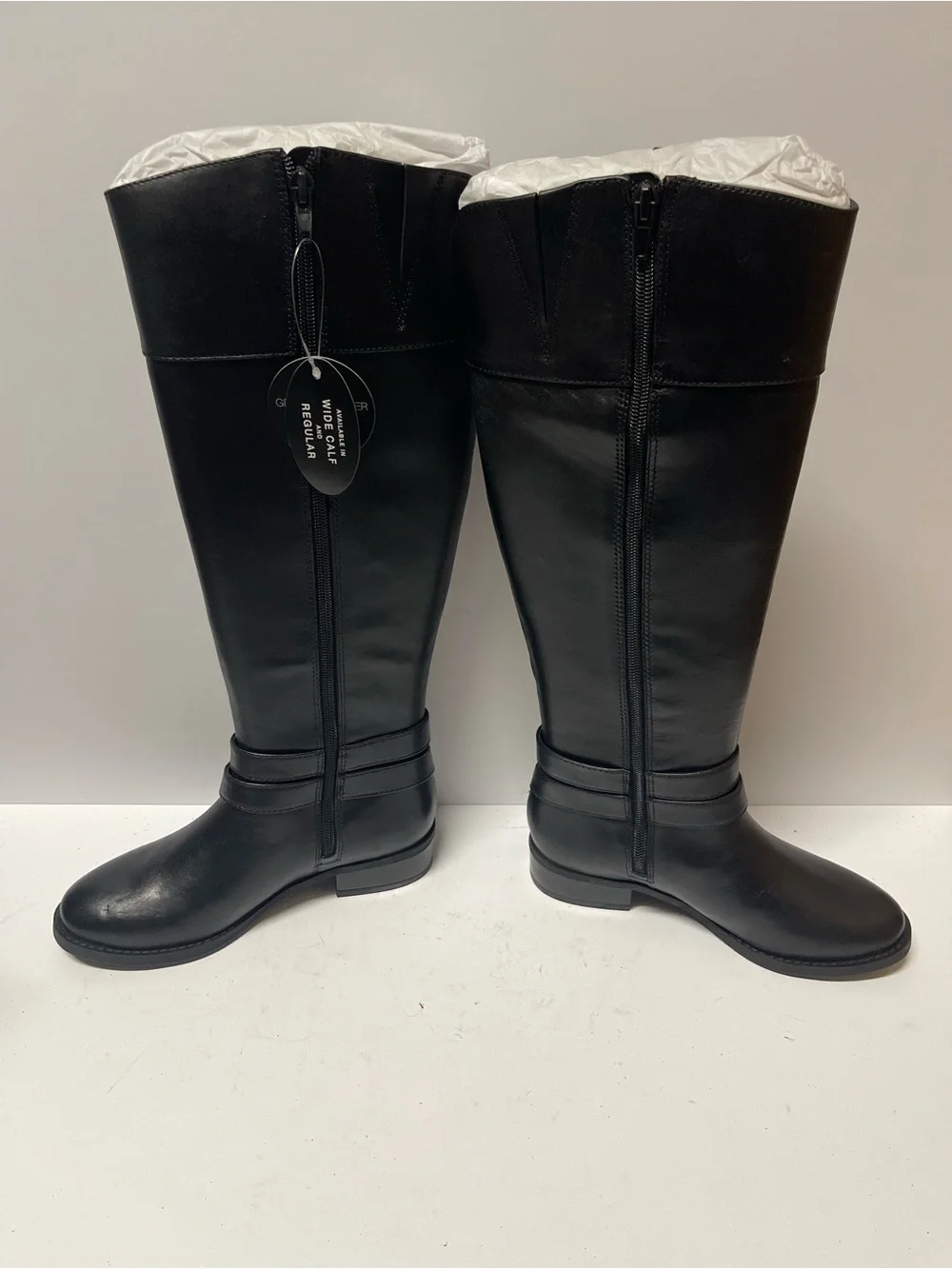 INC International Concepts Womens Frankll Leather Closed Toe,Black,  5M $190